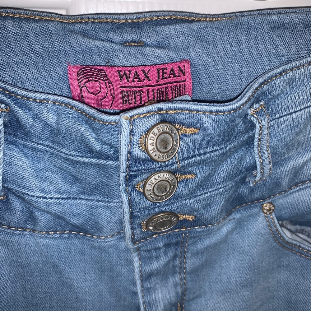 WAX JEAN BUTT I LOVE YOU ♥️ size 7